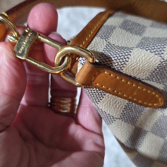 Louis Vuitton Damier Azur Riviera Handbag 2 Way - Picture 7 of 17